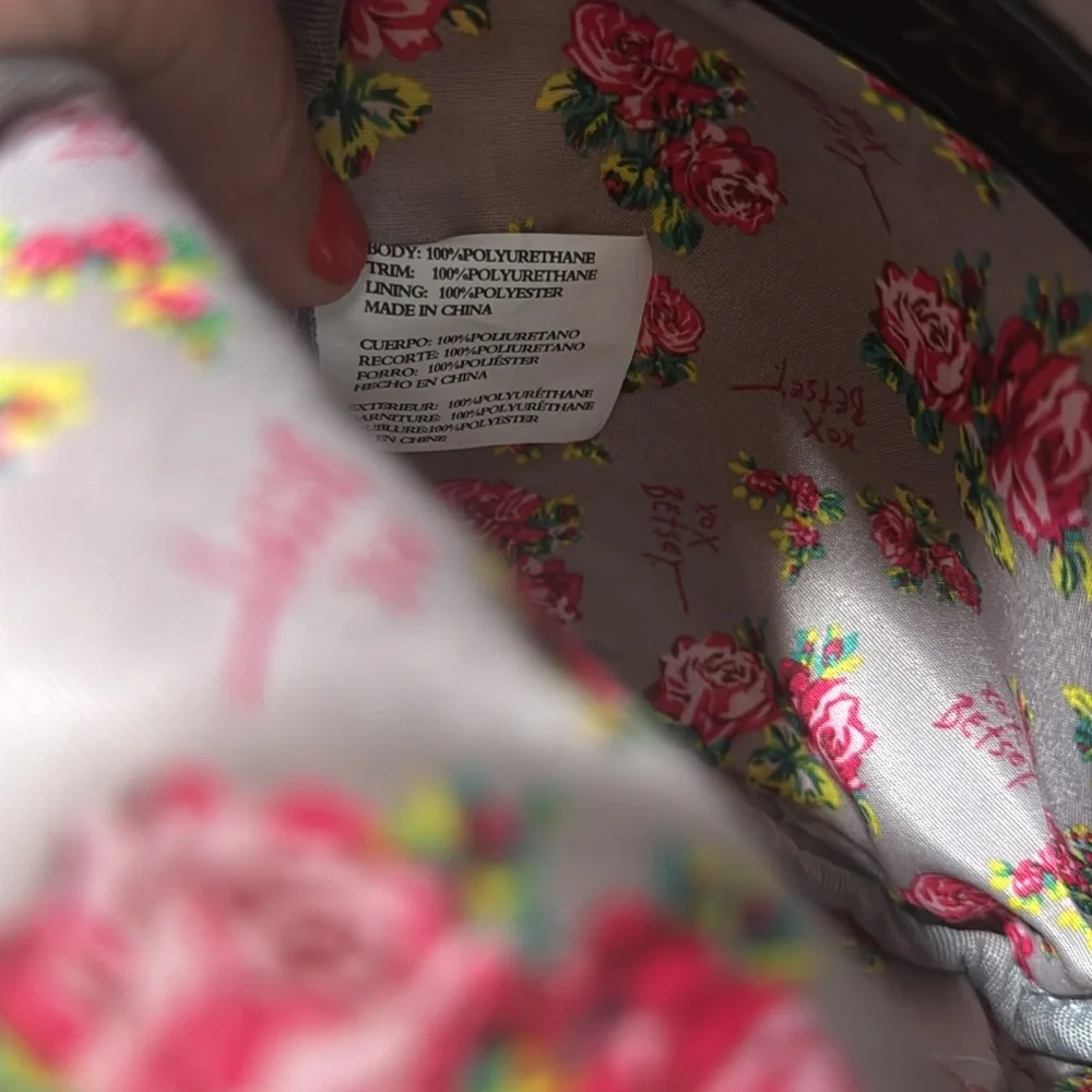 Betsey‎ Johnson Kitsch Backpack CatFloral